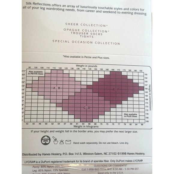 Hanes Silk‎ Reflections Control Top Pantyhose Size CD 3 Pr Barely Black Silky - Picture 4 of 4